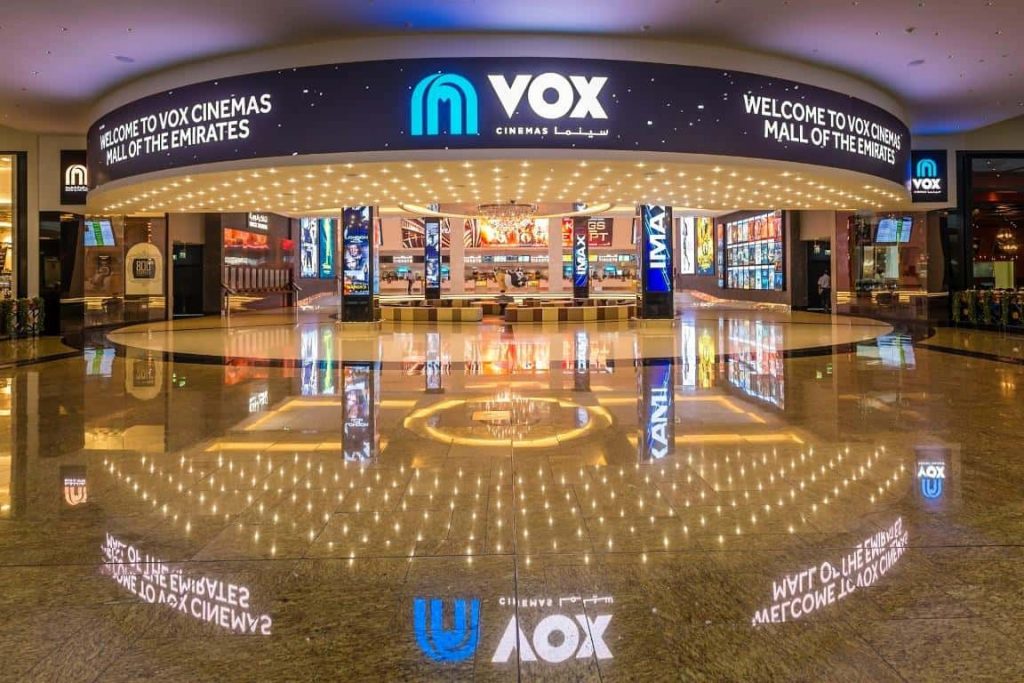 Кинотеатры VOX Cinema в Дубае