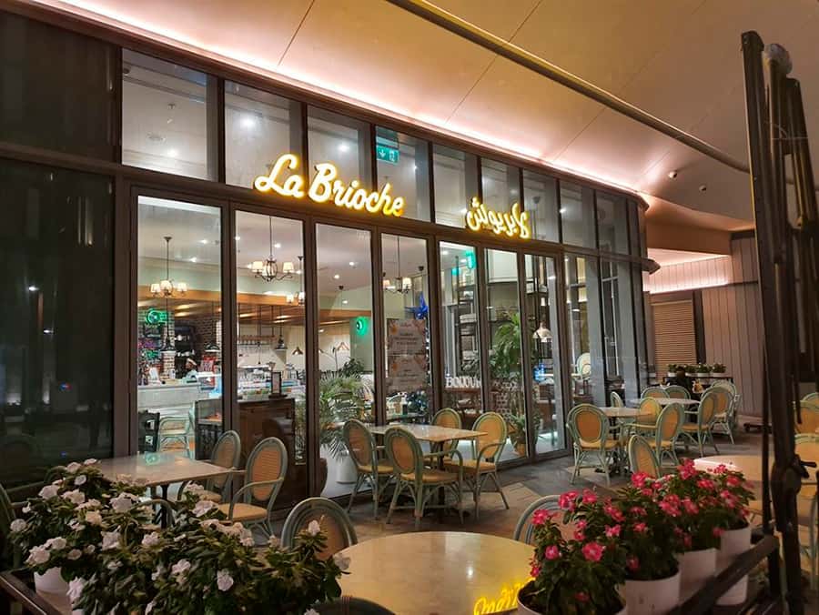 Ресторан LA BRIOCHE в Дубае