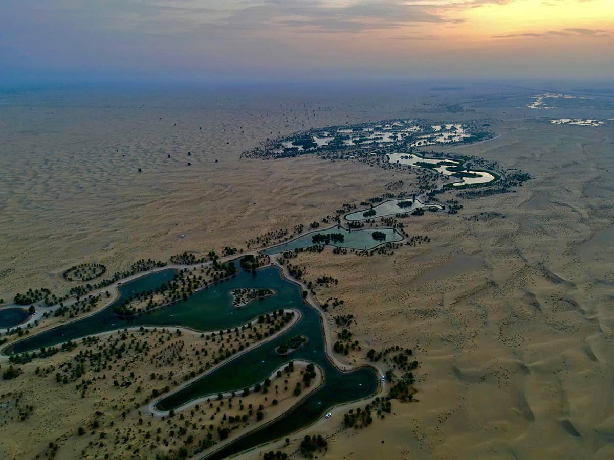Все об озере Аль-Кудра - красивом пустынном оазисе
