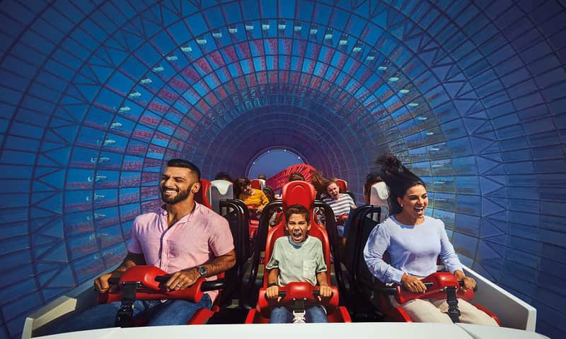 Другие аттракционы в Ferrari World Abu Dhabi