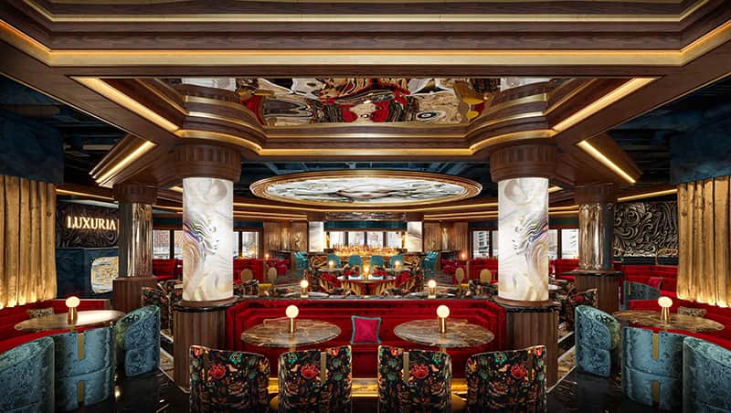 Ресторан-караоке Luxuria в District 8 Dubai Marina